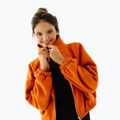 Bluză fleece pentru femei JoyInMe Zip Flow Sweatshirt pumpkin spice 7