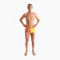 Boxeri de înot pentru bărbați SWEEP Aqua Kraken roz/galben 2