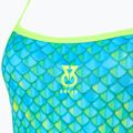 Costum de baie dintr-o piesă pentru femei SWEEP Aqua Hippos albastru/galben/verde 3