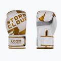 Mănuși de box StormCloud Bolt 3.0 white/gold