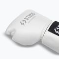 Mănuși de box StormCloud Muay Thai Blizzard 2.0 white/silver 6