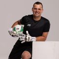 Mănuși de portar Football Masters Invictus X Pro RF white/black 3