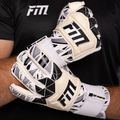 Mănuși de portar Football Masters Invictus X Pro RF white/black 5