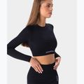 Longsleeve de antrenament pentru femei Carpatree Allure Seamless black 5