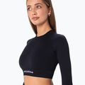 Longsleeve de antrenament pentru femei Carpatree Allure Seamless black 6