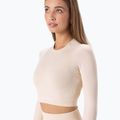 Longsleeve de antrenament pentru femei Carpatree Allure Seamless cream beige 4