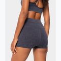 Pantaloni scurți de trekking pentru femei Carpatree Marble Story Seamless midnight mist black 8