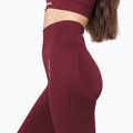 Colanți de antrenament pentru femei Carpatree Allure Seamless burgundy 4