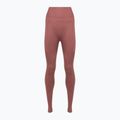 Colanți de antrenament pentru femei Carpatree Dopamine Buzz Seamless rose/brown 6