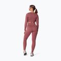 Colanți de antrenament pentru femei Carpatree Dopamine Buzz Seamless rose/brown 3