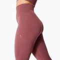 Colanți de antrenament pentru femei Carpatree Dopamine Buzz Seamless rose/brown 5