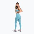 Colanți de antrenament pentru femei Carpatree Allure Seamless milky blue 4