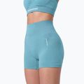 Pantaloni scurți de antrenament pentru femei Carpatree Allure Seamless milky blue 2