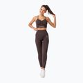 Colanți de antrenament pentru femei Carpatree Allure Seamless berry brown 2