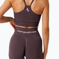 Colanți de antrenament pentru femei Carpatree Allure Seamless berry brown 5