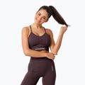 Sutien de antrenament Carpatree Allure Seamless berry brown