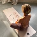 Moonholi BODY covoraș de yoga bej SKU-104 7