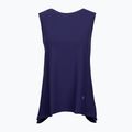 Yoga top Moonholi Galaxy Galaxy Open Back Tank Albastru miezul nopții SKU-216-sm