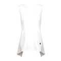 Yoga top Moonholi Galaxy Galaxy Open Back Tank Coconut alb SKU-217-xss