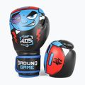 Mănuși de box pentru copii Ground Game Prodigy negru și albastru 10