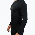 Rashguard Ground Game Athletic Gold Athletic cu mânecă lungă negru RASHATHGOLDLSS 3