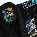 GI to BJJ pentru copii Ground Game Junior 3.0 negru GIJUN3BLA00 4