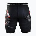 Pantaloni scurți de antrenament pentru bărbați Ground Game Vale Tudo Samurai 2.0 negru/multicolor 2