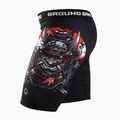 Pantaloni scurți de antrenament pentru bărbați Ground Game Vale Tudo Samurai 2.0 negru/multicolor 3