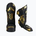 Apărători de tibie Ground Game Cage Gold negru SHINGUCGOLDS