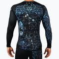 Ground Game Viking cu mânecă lungă Rashguard albastru 21RASHVIKLSS 2