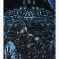Ground Game Viking cu mânecă lungă Rashguard albastru 21RASHVIKLSS 6