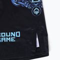 Pantaloni scurți de antrenament MMA pentru bărbați Ground Game MMA Viking negru 7