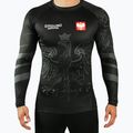 Rashguard Ground Game Polonia mânecă lungă negru 21RASHPOLLSS