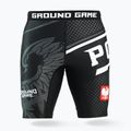 Pantaloni scurți de antrenament pentru bărbați Ground Game Vale Tudo Poland negru/alb/roșu