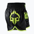 Bărbați Ground Game Muay Thai Neon pantaloni scurți de antrenament negru/verde neon 3