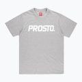 T-shirt pentru bărbați PROSTO Classic XXII gri KL222MTEE1072