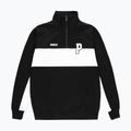 Bluză pentru bărbați PROSTO Half Zip Sweatshirt neagră KL222MSWE1132