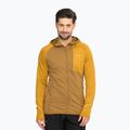 Bluză de trekking pentru bărbați Viking Birger Hoodie light brown/yellow
