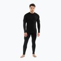 Set de lenjerie termoactivă pentru bărbați Viking Meriboo Base Layer black