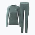 Set de lenjerie termoactivă pentru femei Viking Mounti Base Layer green