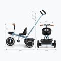 Bicicletă de echilibru cu trei roți Milly Mally Axel denim 11