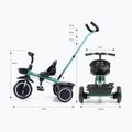 Bicicletă de echilibru cu trei roți Milly Mally Axel green 11