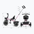 Bicicletă de echilibru cu trei roți Milly Mally Axel pink 11