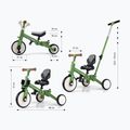 Bicicletă de echilibru pentru copii Milly Mally 5w1 Optimus Max green 2