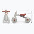 Bicicletă de echilibru pentru copii Milly Mally Flixy cream 2
