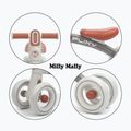 Bicicletă de echilibru pentru copii Milly Mally Flixy cream 9