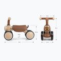 Bicicletă de echilibru pentru copii Milly Mally York beige 2