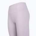 Colanți de antrenament pentru femei 4F Solar Punk FNK F404 light violet 3