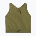 Tricou de antrenament pentru femei 4F Solar Punk FNK F0886 olive