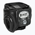 Cască de box WINDY Genuine Leather black 3